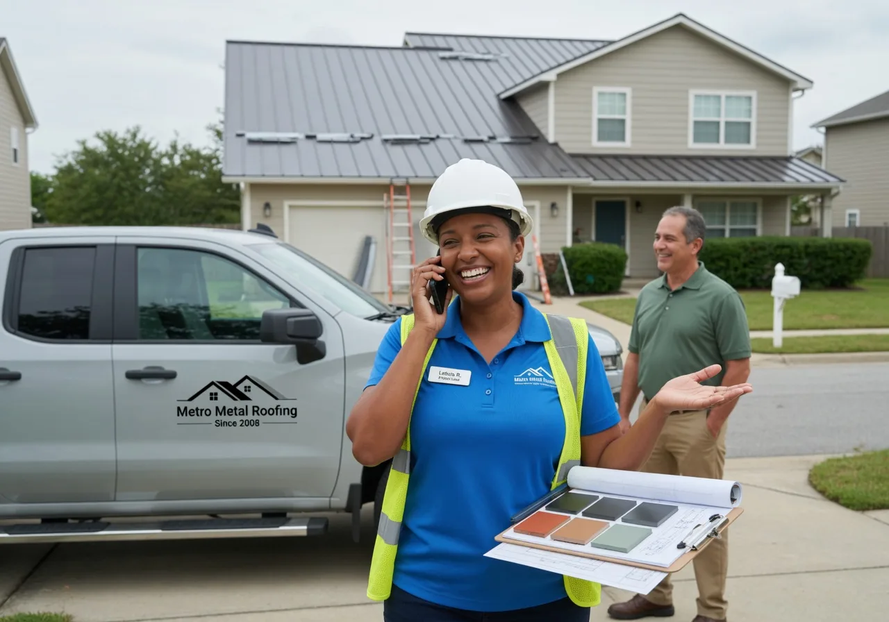Storm Damage Metal Roof Repair in Dupont, CO